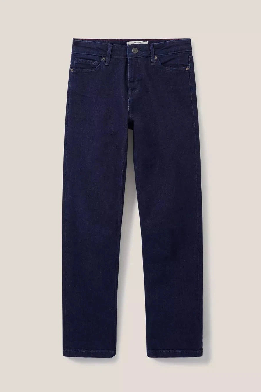 White Stuff Brooke Straight Jeans in Dark Denim-Womens-Ohh! By Gum - Shop Sustainable