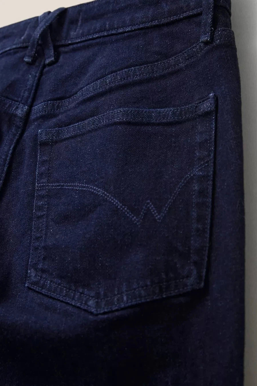 White Stuff Brooke Straight Jeans in Dark Denim-Womens-Ohh! By Gum - Shop Sustainable