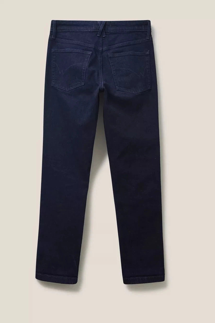 White Stuff Brooke Straight Jeans in Dark Denim-Womens-Ohh! By Gum - Shop Sustainable