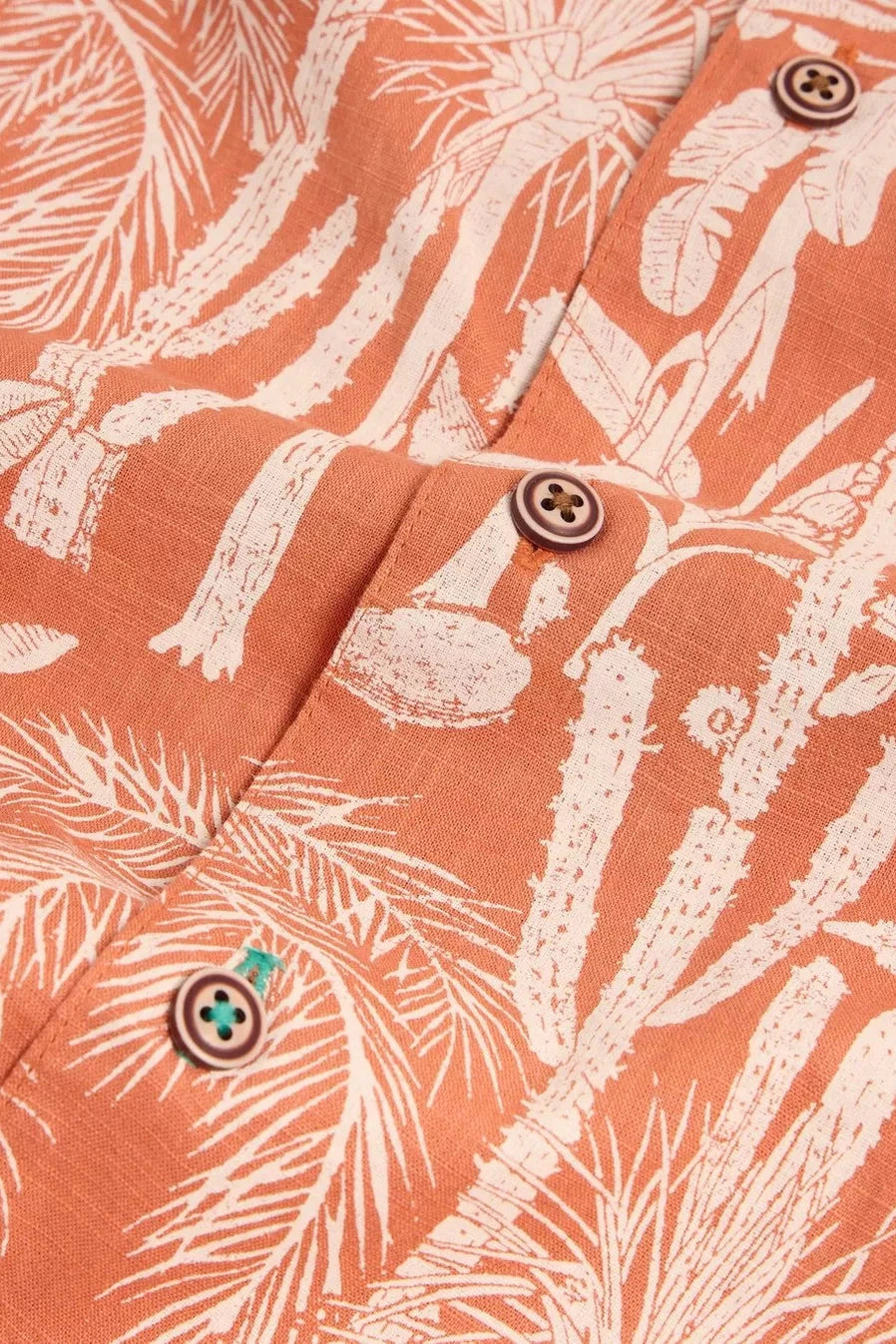 White Stuff Cactus Printed Shirt-Mens-Ohh! By Gum - Shop Sustainable