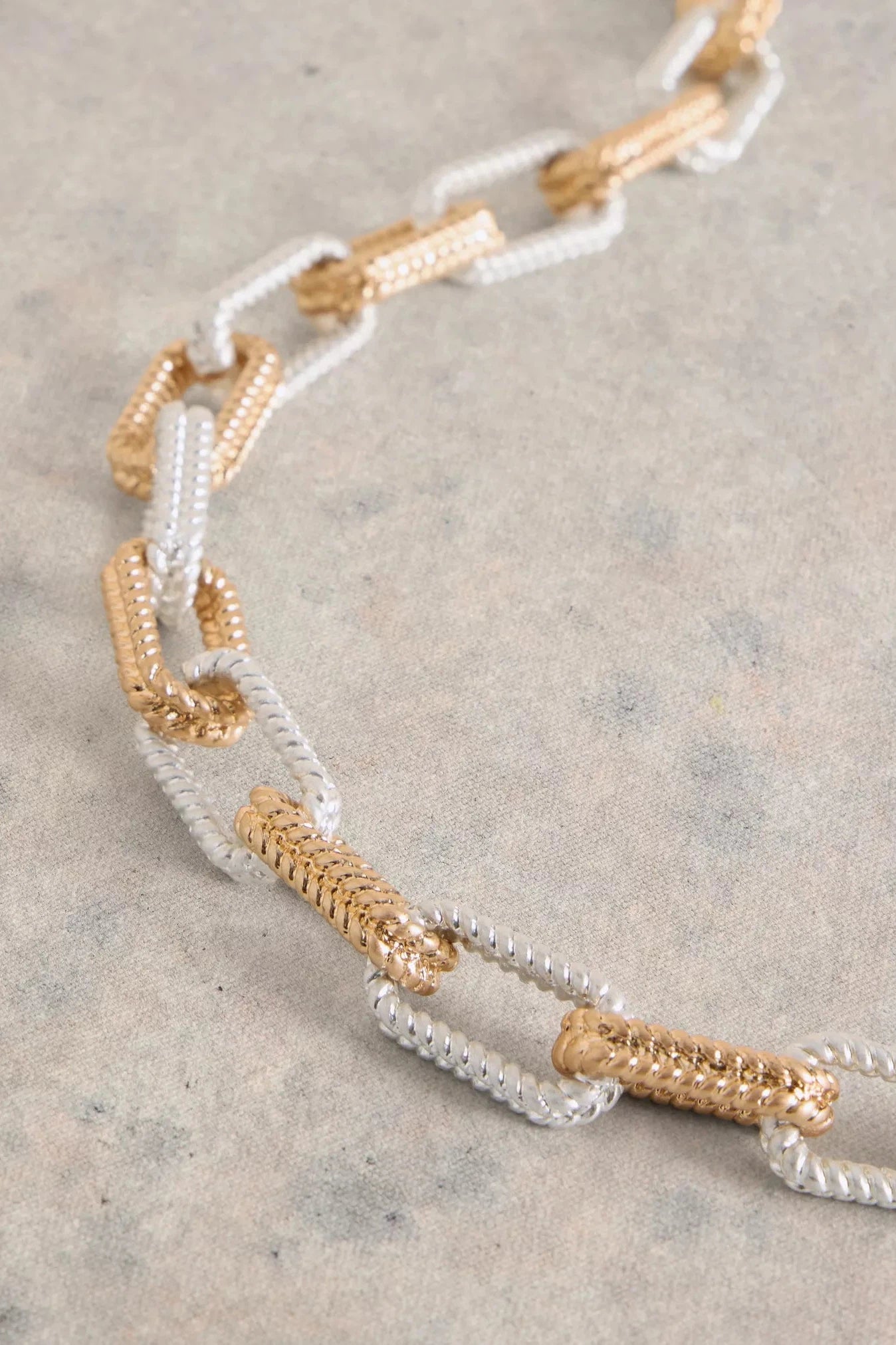 White Stuff Chain Link Necklace-Womens-Ohh! By Gum - Shop Sustainable