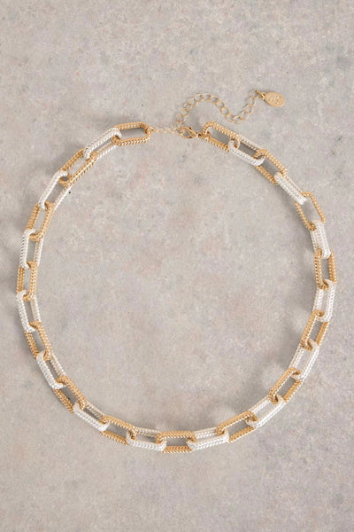 White Stuff Chain Link Necklace-Womens-Ohh! By Gum - Shop Sustainable