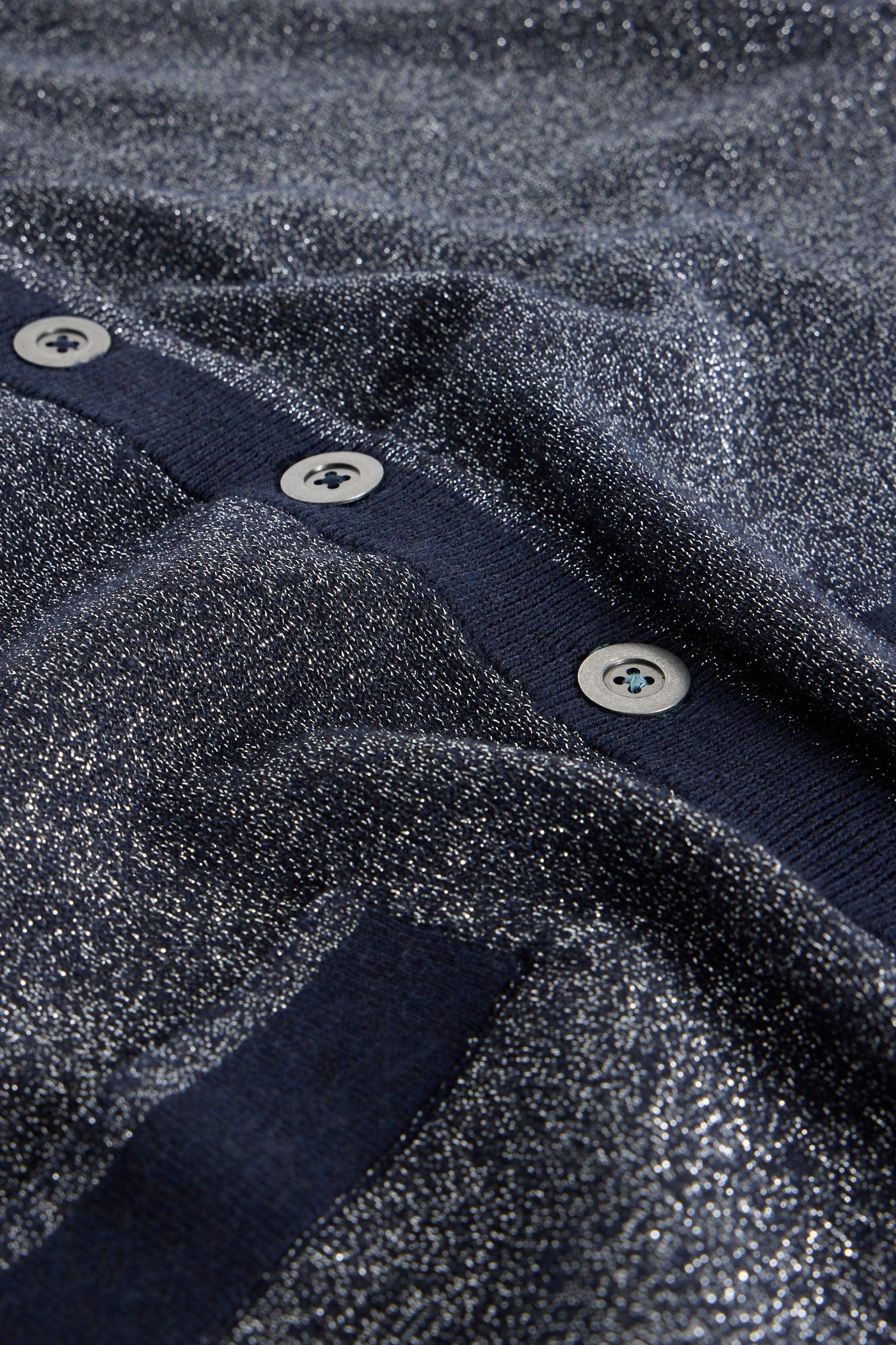 White Stuff Charlotte Sparkle Cardi in Dark Navy