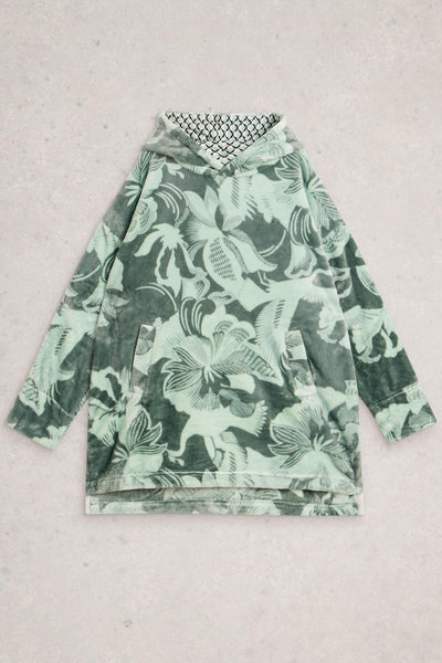 White Stuff Clover Snuggle Hoodie