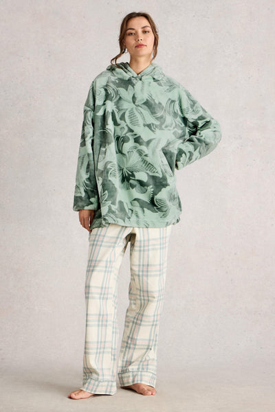 White Stuff Clover Snuggle Hoodie