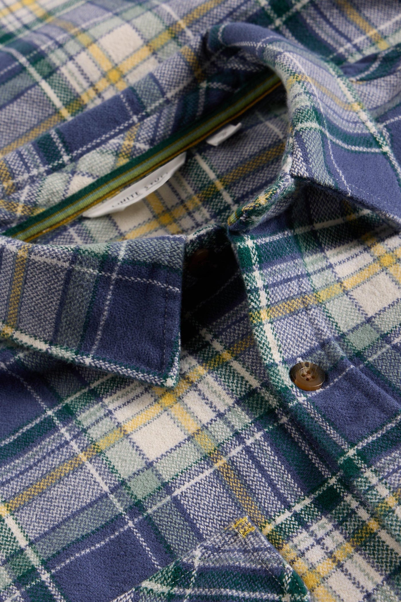 White Stuff Darwen Check Shirt in Blue Multi