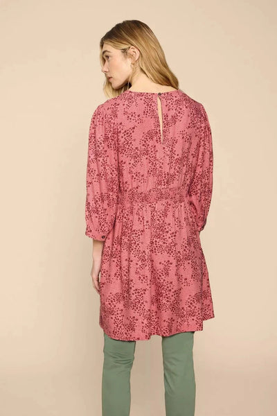 White Stuff Eco Vero Lucy Tunic in Pink MLT-Womens-Ohh! By Gum - Shop Sustainable