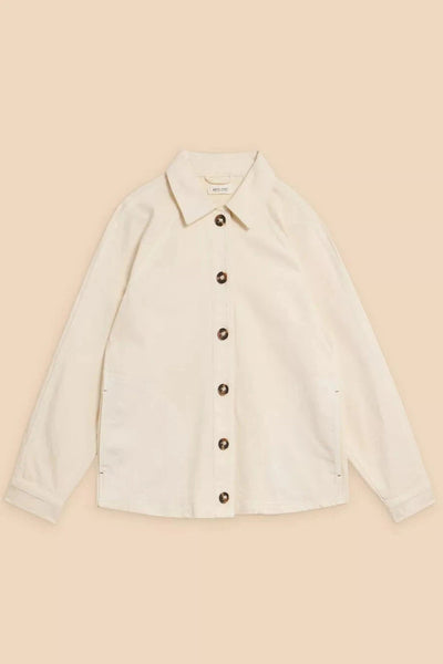 White Stuff Eden Denim Jacket - Light Natural-Womens-Ohh! By Gum - Shop Sustainable