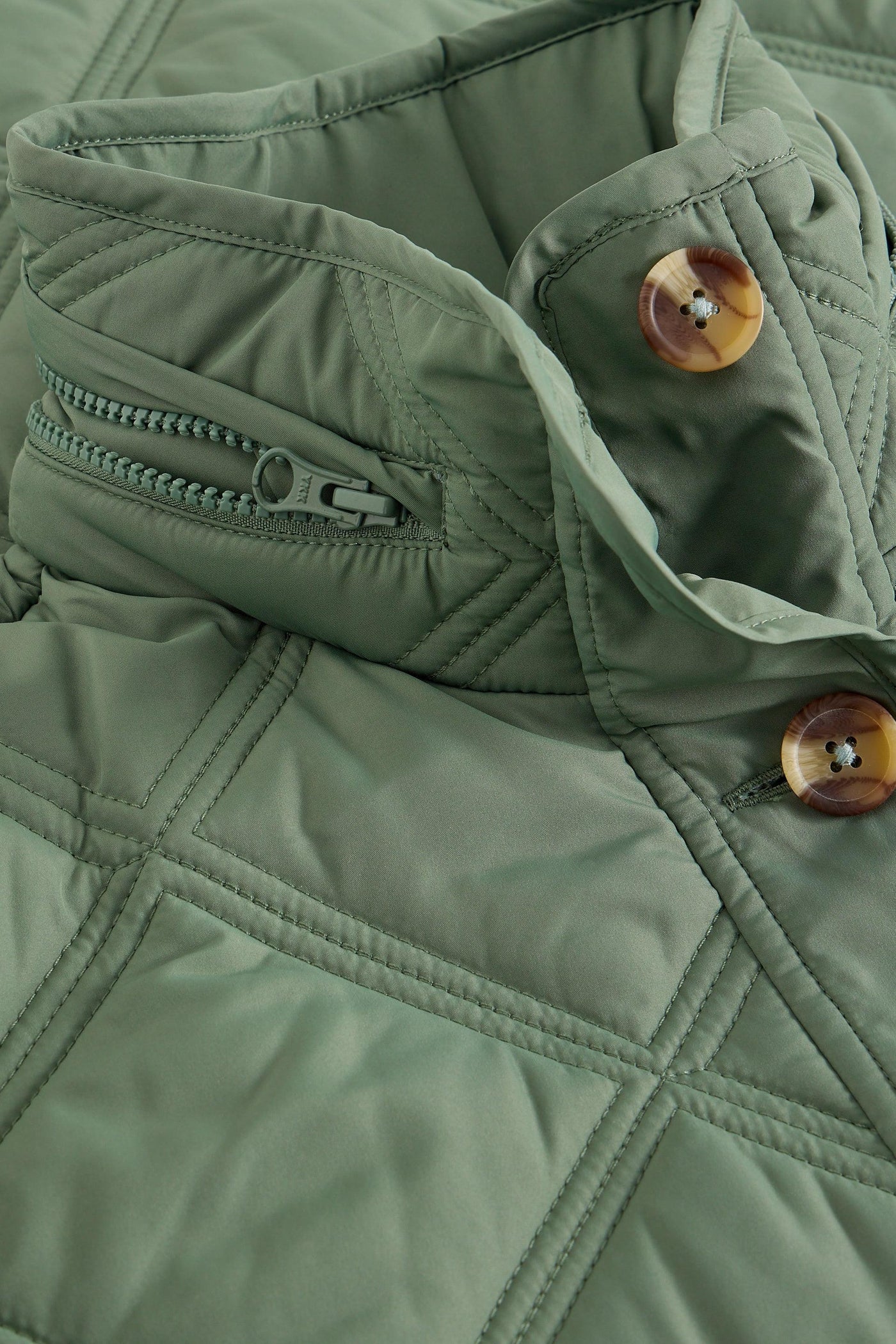 White Stuff Edie Quilted Coat
