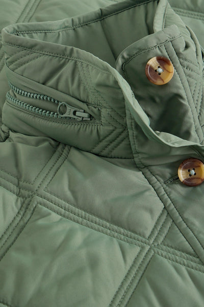 White Stuff Edie Quilted Coat