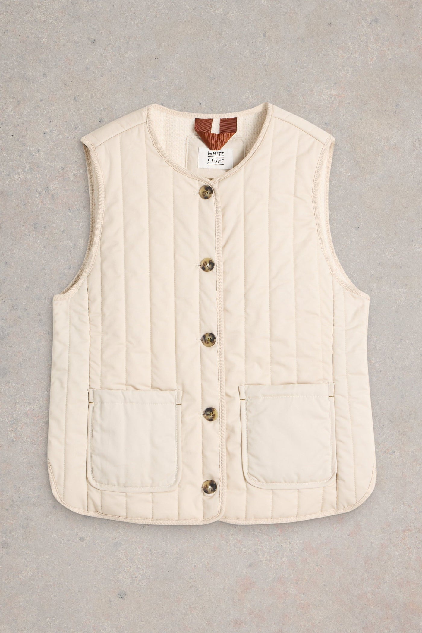 White Stuff Emma Quilted Gilet-Womens-Ohh! By Gum - Shop Sustainable