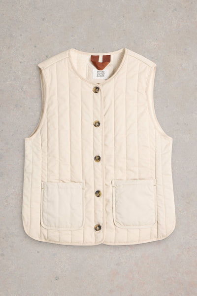 White Stuff Emma Quilted Gilet-Womens-Ohh! By Gum - Shop Sustainable