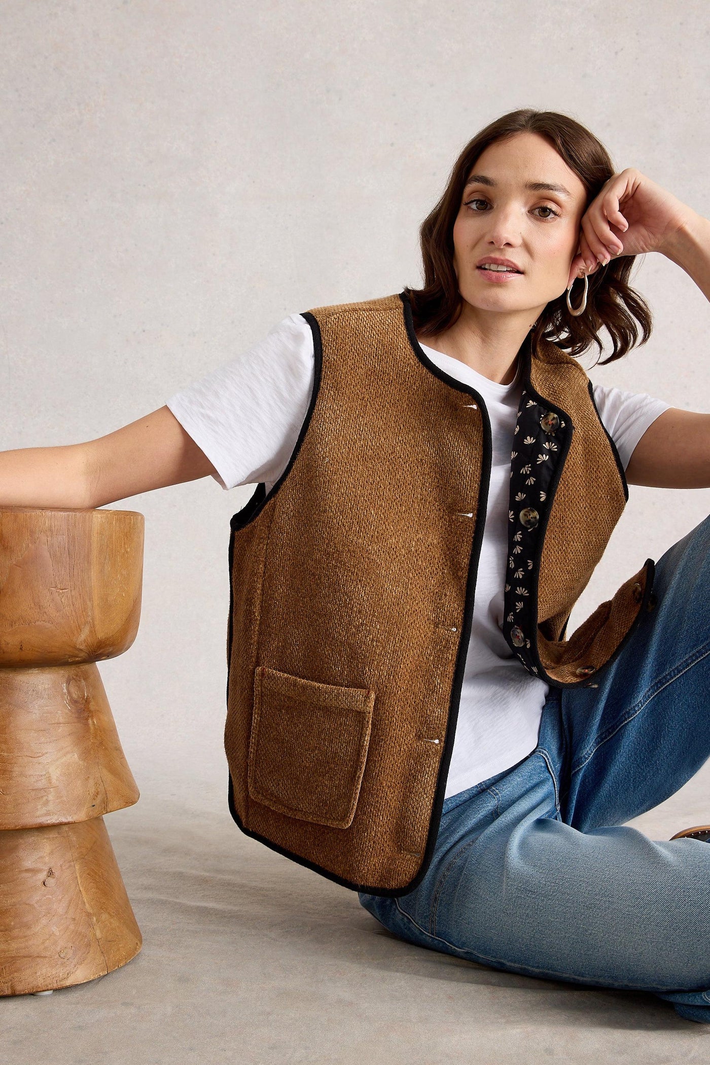 White Stuff Emma Reversible Gilet