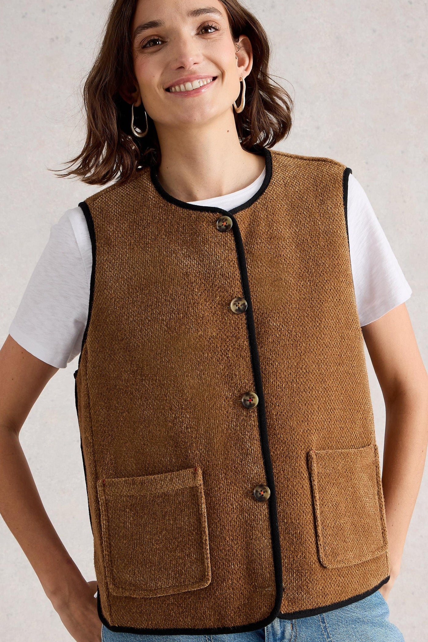 White Stuff Emma Reversible Gilet