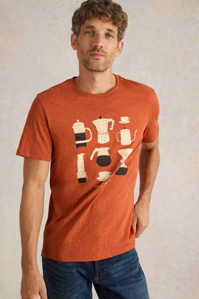 White Stuff Espresso Yourself Graphic Tee-Mens-Ohh! By Gum - Shop Sustainable