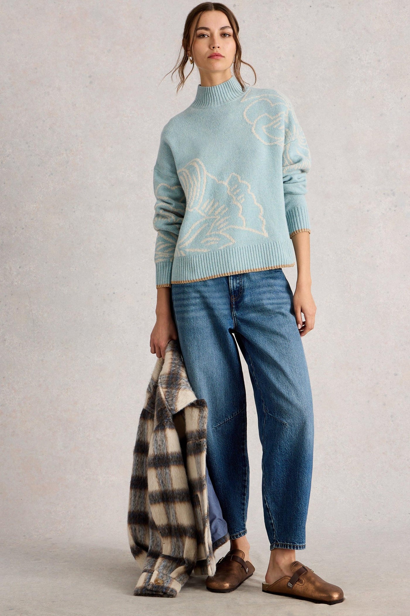 White Stuff Fenella Floral Jumper