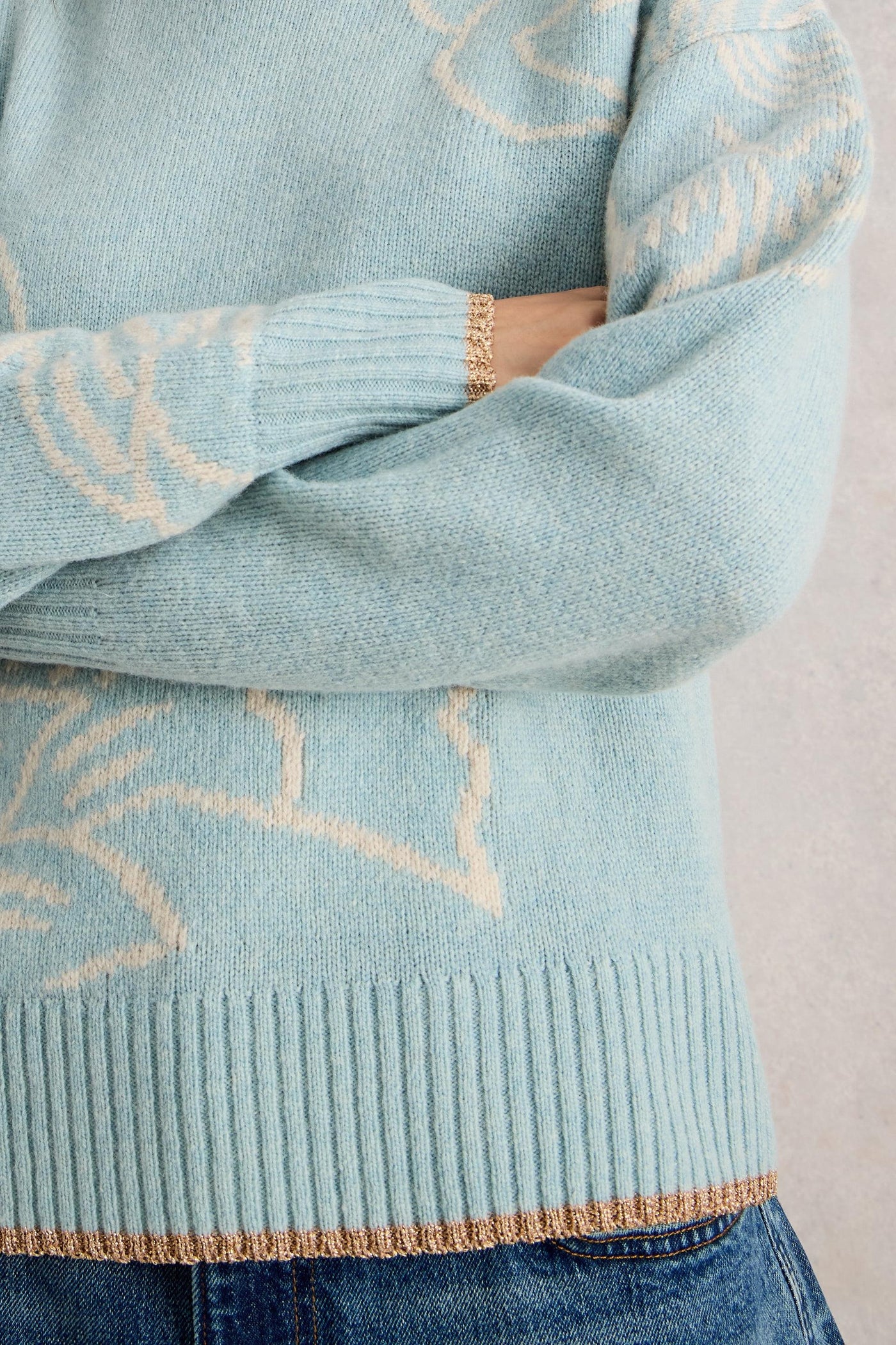 White Stuff Fenella Floral Jumper