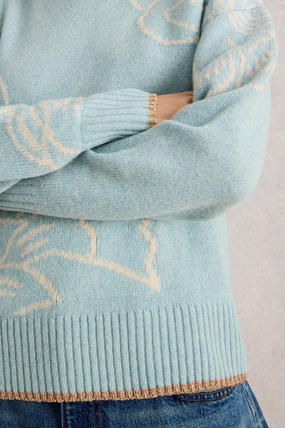 White Stuff Fenella Floral Jumper