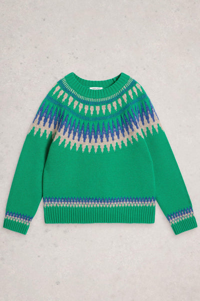 White Stuff Fifi Fairisle Jumper