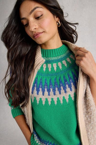 White Stuff Fifi Fairisle Jumper