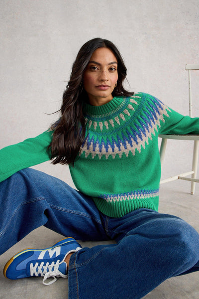 White Stuff Fifi Fairisle Jumper