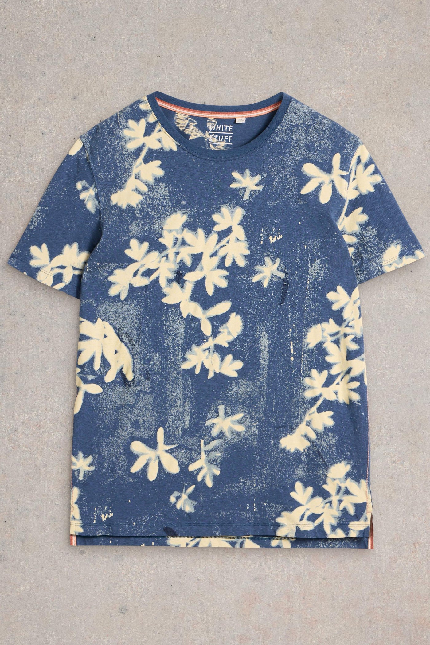 White Stuff Floral Printed SS Tee-Mens-Ohh! By Gum - Shop Sustainable