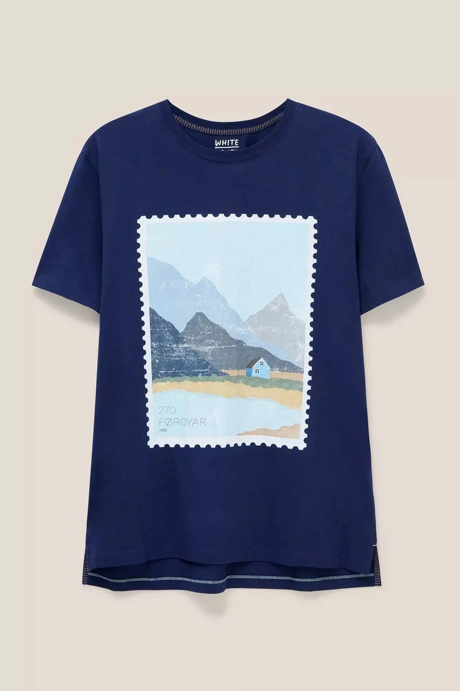 White Stuff Foroyar Graphic T-shirt-Mens-Ohh! By Gum - Shop Sustainable