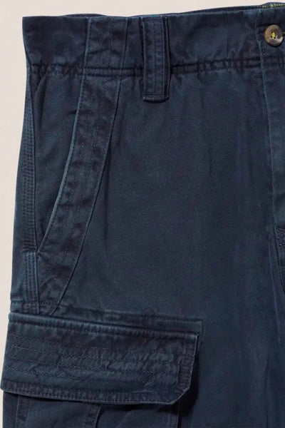 White Stuff Halsall Organic Cargo Shorts in Dark Navy-Mens-Ohh! By Gum - Shop Sustainable