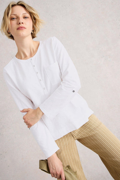 White Stuff Holly Pocket Top