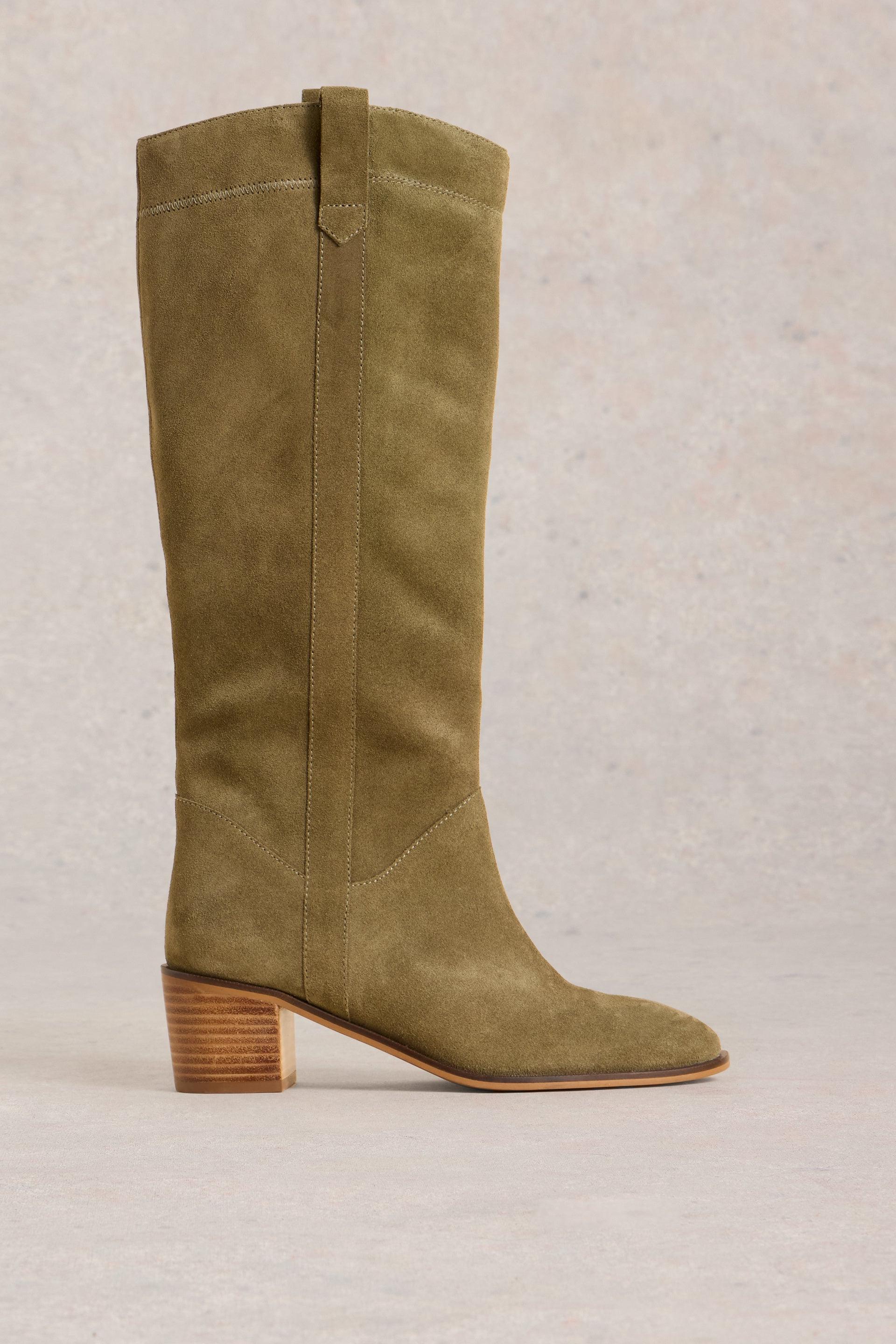 White Stuff Izzy Suede Knee High Boots
