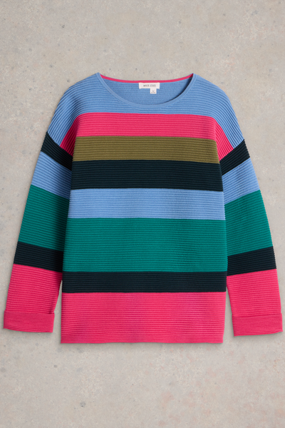 White Stuff Jana Stripe Jumper-Womens-Ohh! By Gum - Shop Sustainable