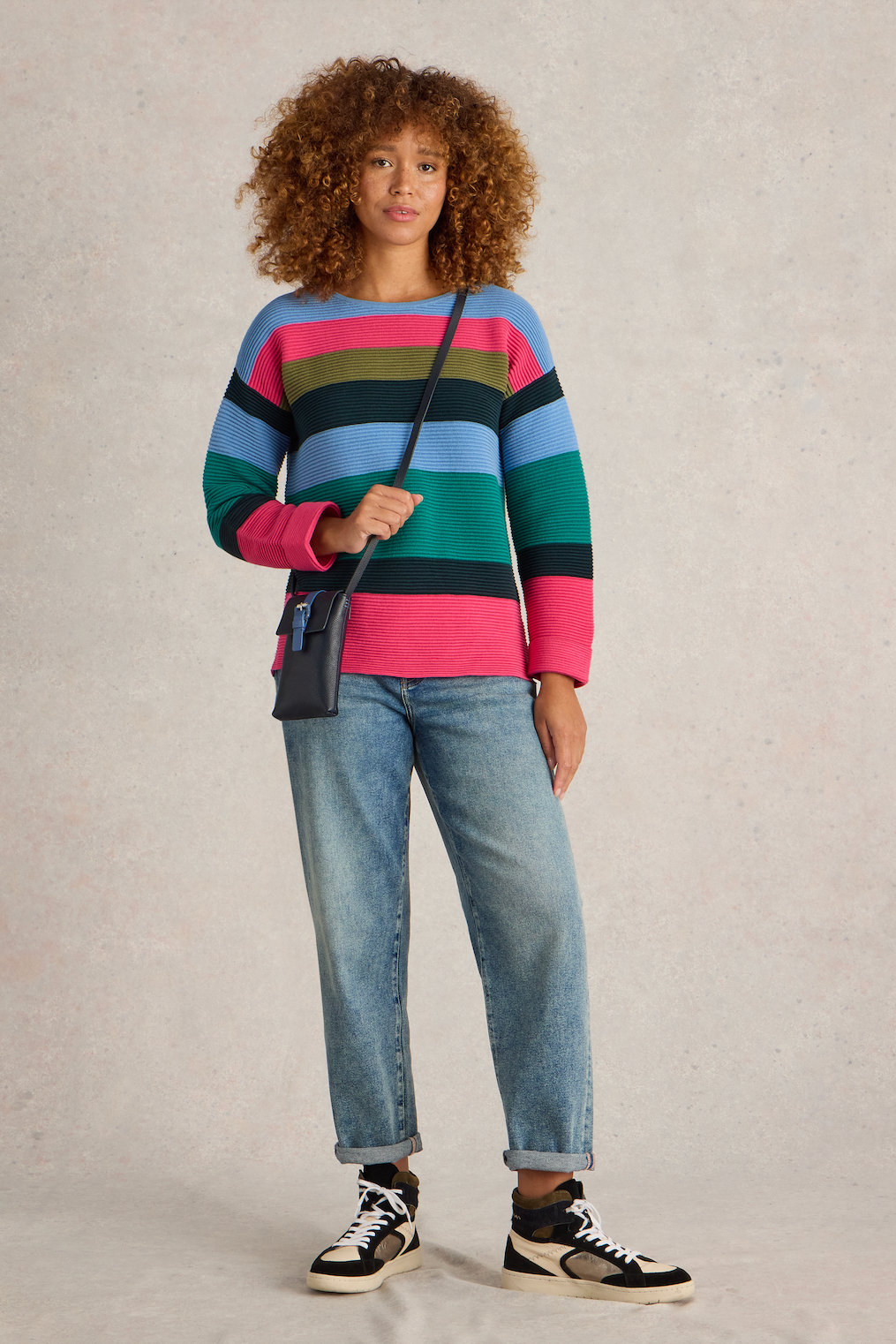 White Stuff Jana Stripe Jumper-Womens-Ohh! By Gum - Shop Sustainable