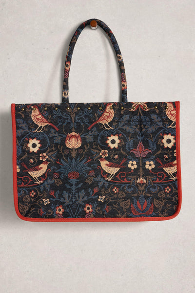 White Stuff Jasmine Jacquard Tote