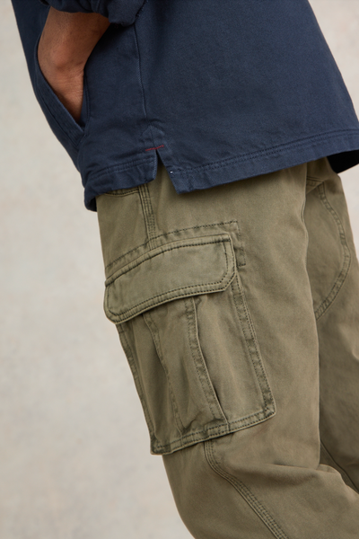 White Stuff Kegworth Organic Cargo Trousers-Mens-Ohh! By Gum - Shop Sustainable