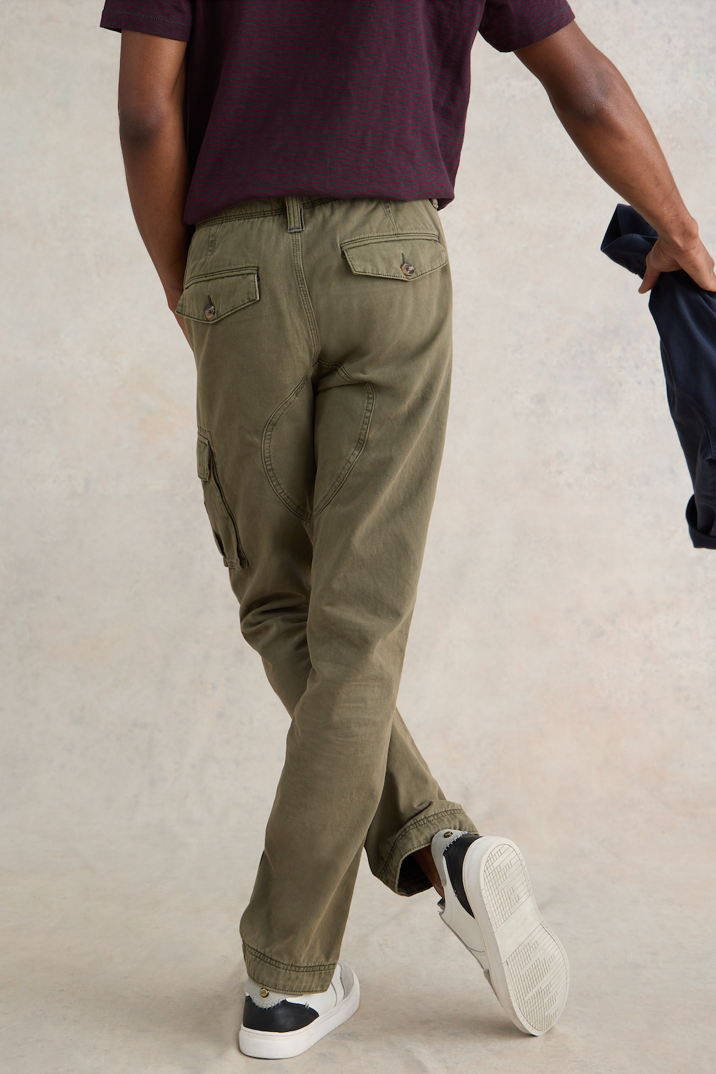 White Stuff Kegworth Organic Cargo Trousers-Mens-Ohh! By Gum - Shop Sustainable