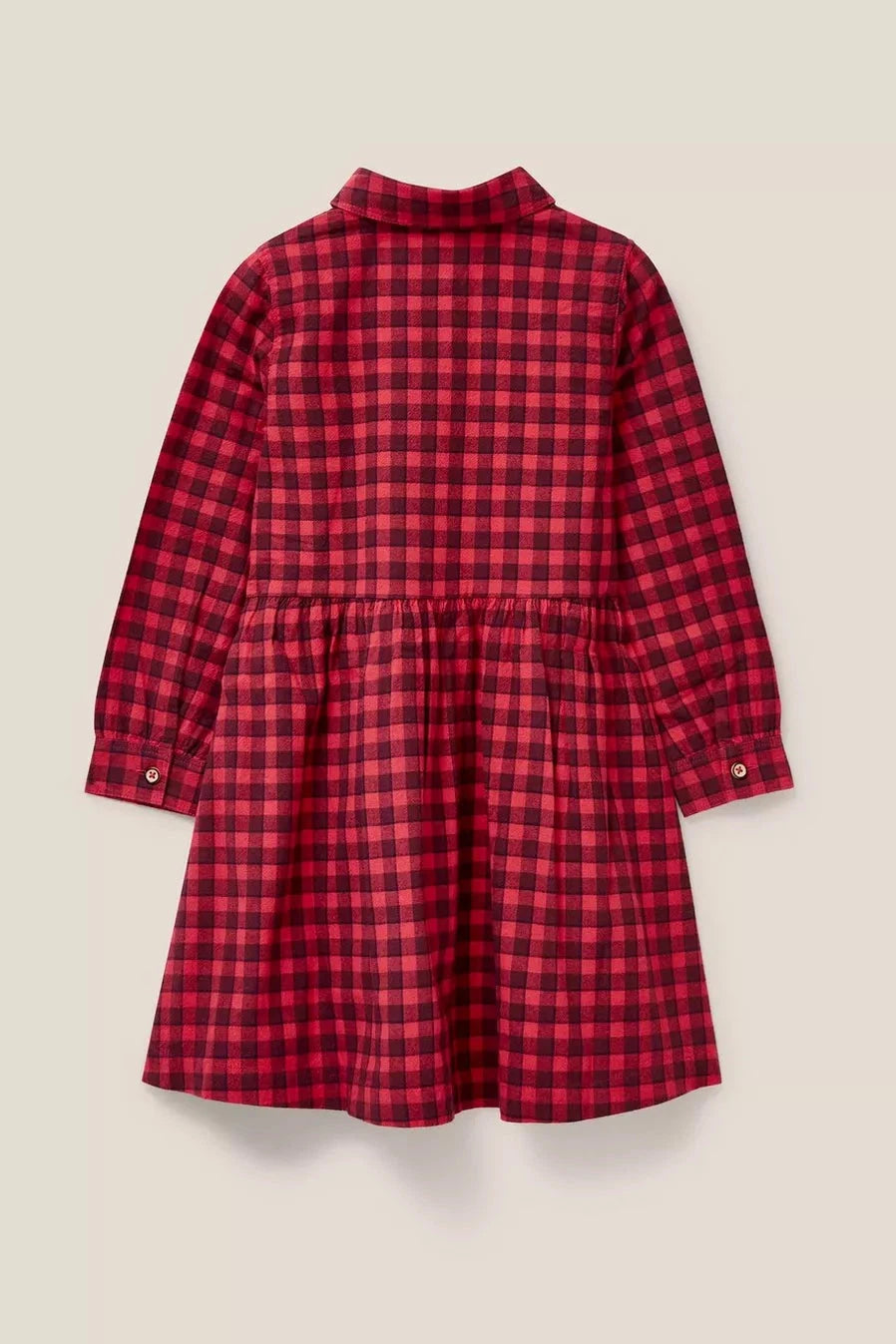 White Stuff Kids Leila Check Shirt Dress-Kids-Ohh! By Gum - Shop Sustainable