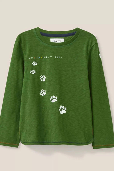 White Stuff Kids Unbearably Cool Long Sleeve Tee-Kids-Ohh! By Gum - Shop Sustainable