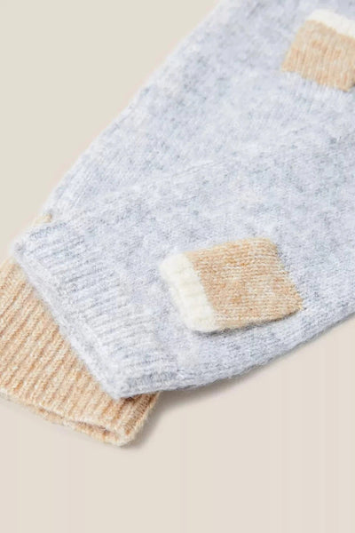 White Stuff Knitted Fingerless Gloves-Womens-Ohh! By Gum - Shop Sustainable