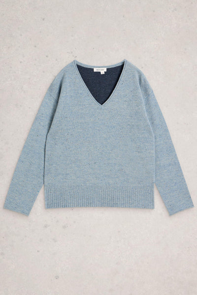 White Stuff Lily V Neck Jumper