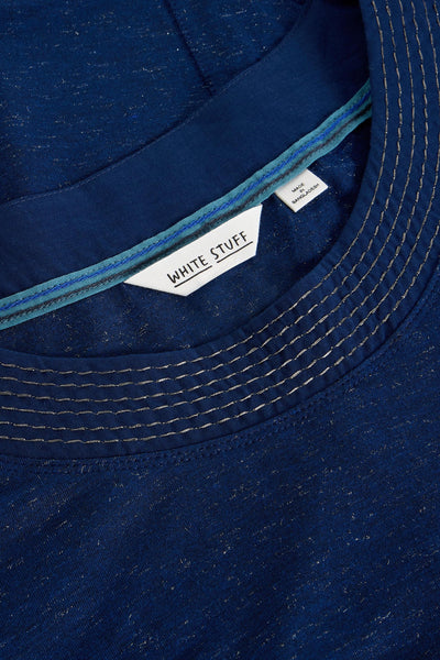 White Stuff Long Sleeve Weaver Sparkle Tee