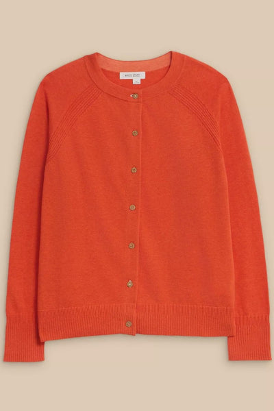 White Stuff Lulu Cardigan - Bright Red-Womens-Ohh! By Gum - Shop Sustainable