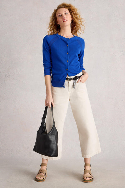 White Stuff Lulu Deep Blue Cardigan