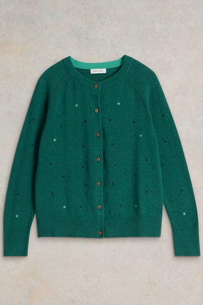 White Stuff Lulu Embroidered Cardi - Teal Multi AW24-Womens-Ohh! By Gum - Shop Sustainable