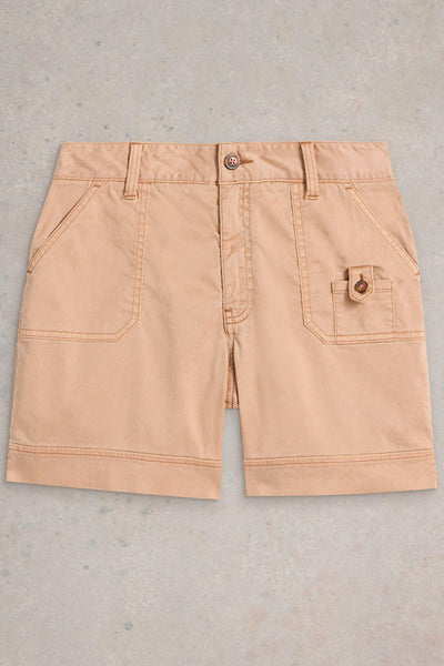 White Stuff Mollie Combat Shorts in Light Tan-Womens-Ohh! By Gum - Shop Sustainable