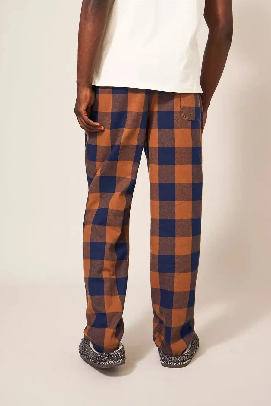 White Stuff Moorland Flannel PJ Trouser-Mens-Ohh! By Gum - Shop Sustainable