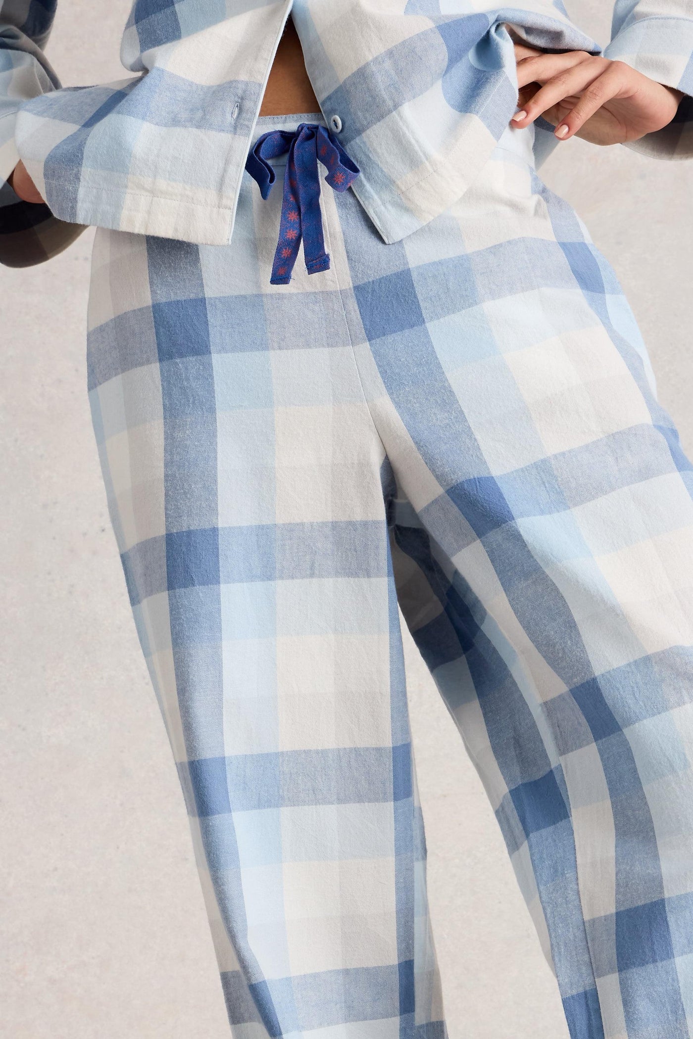 White Stuff Nina Check PJ Bottom