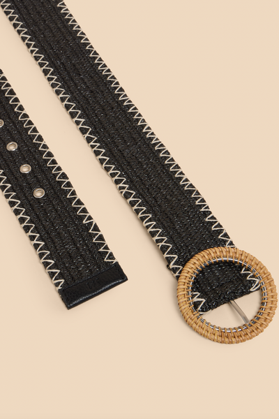 White Stuff Raffia Woven Belt-Womens-Ohh! By Gum - Shop Sustainable