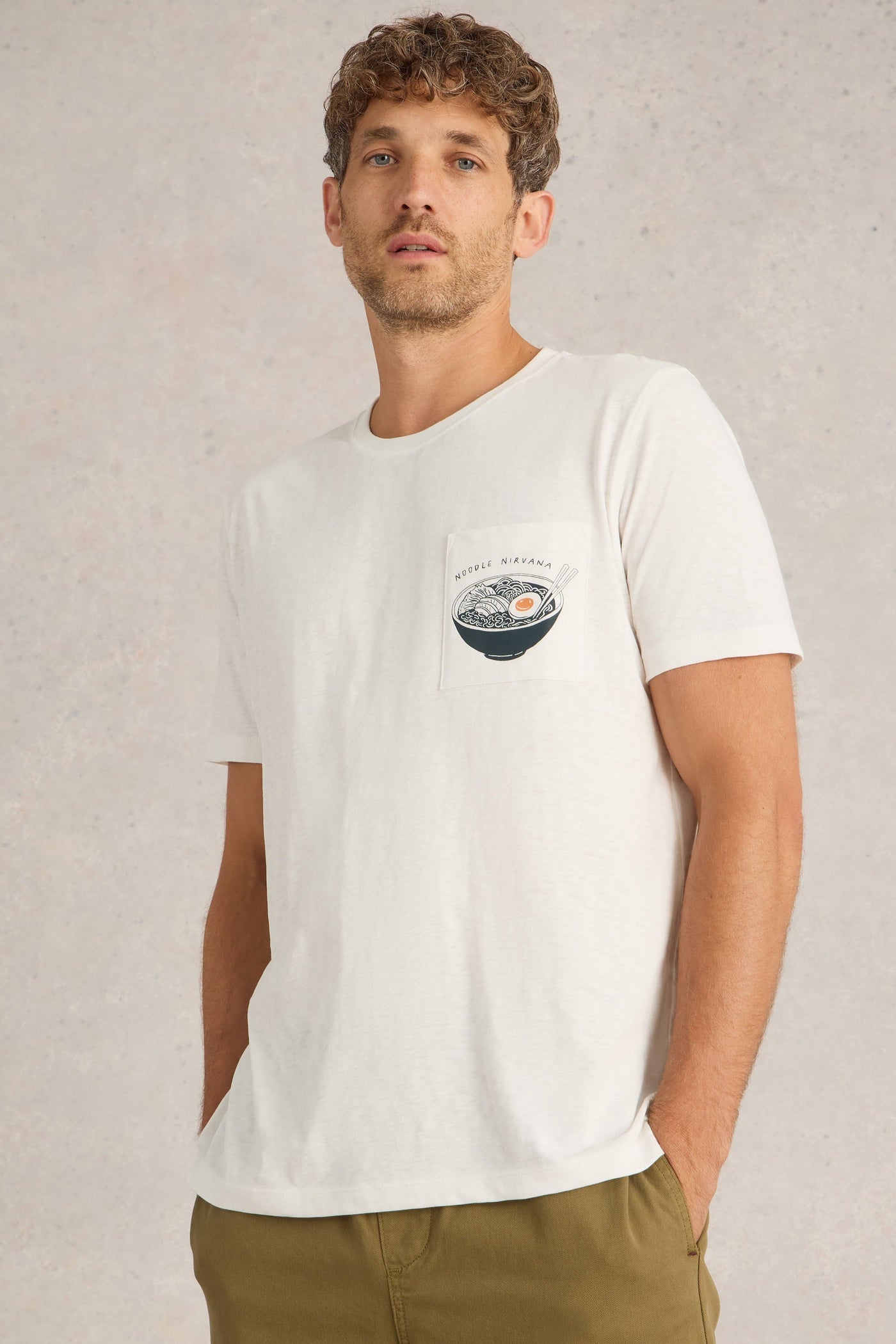 White Stuff Ramen Graphic Tee-Mens-Ohh! By Gum - Shop Sustainable