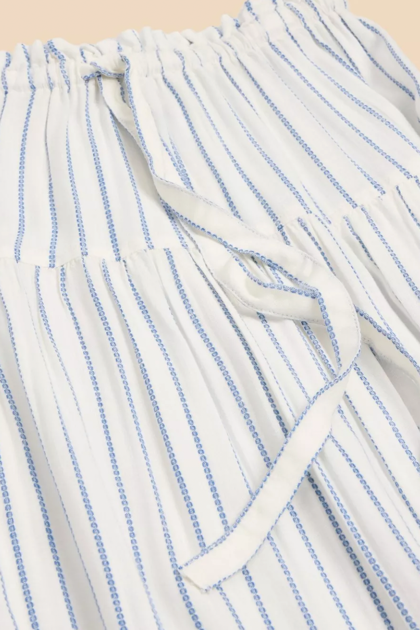 White Stuff Seema Eco Vero Stripe Skirt-Womens-Ohh! By Gum - Shop Sustainable