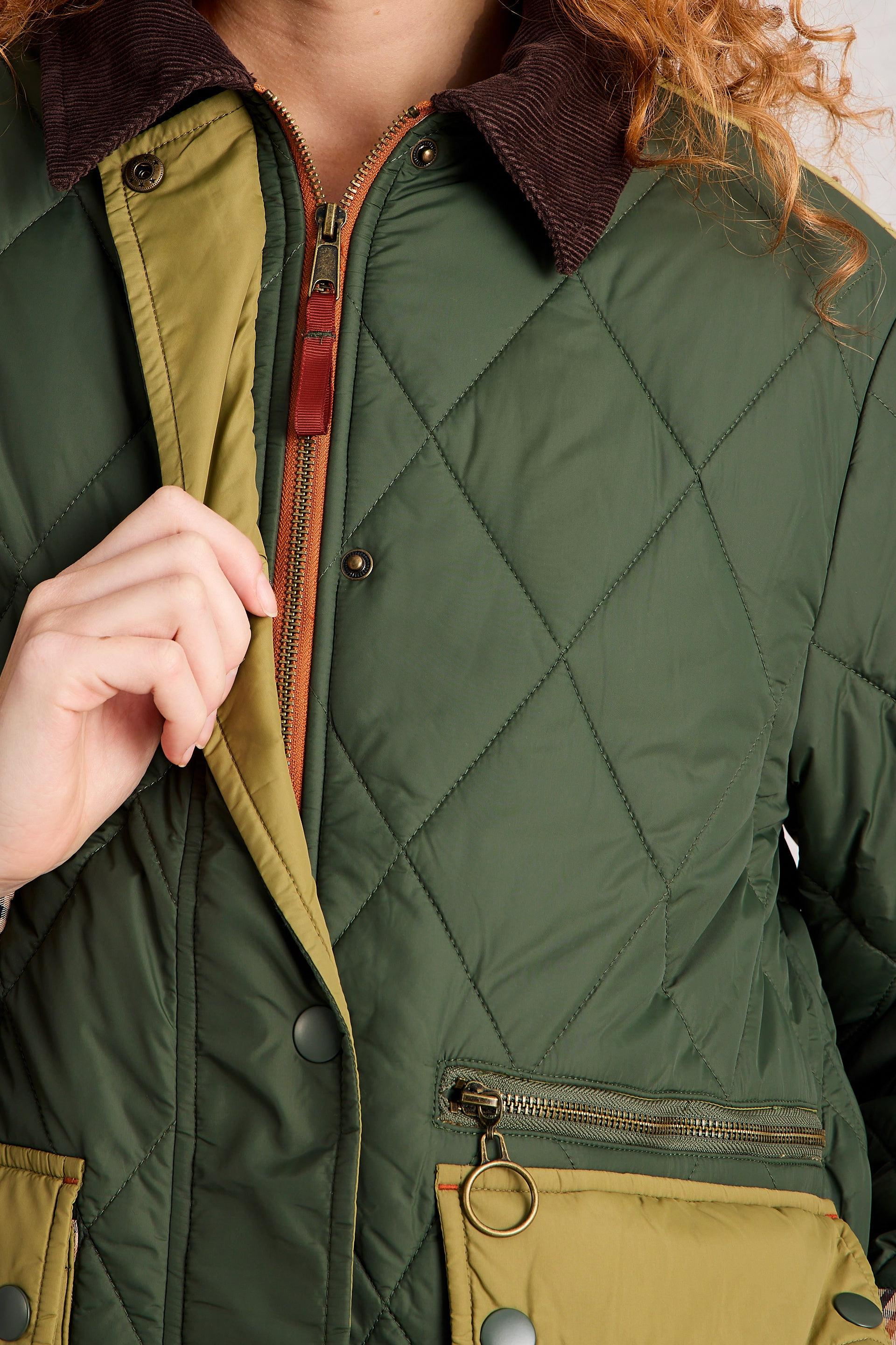 White Stuff Stella Longline Quilted Coat